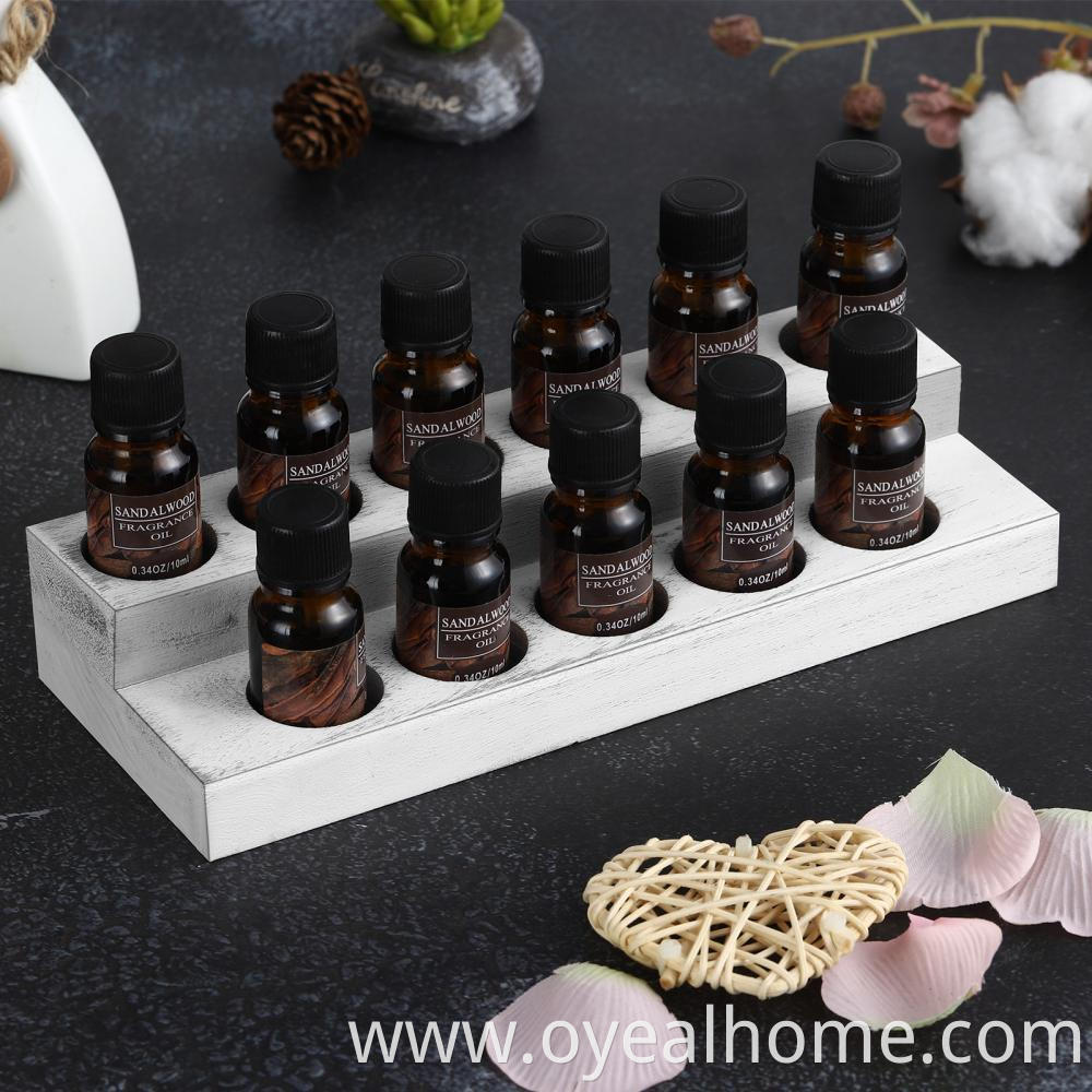 Dual Tiers Essential Oil Shelf